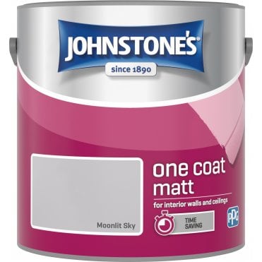 Moonlit Sky Matt Emulsion - Johnstones One Coat Wall and Ceiling Paint
