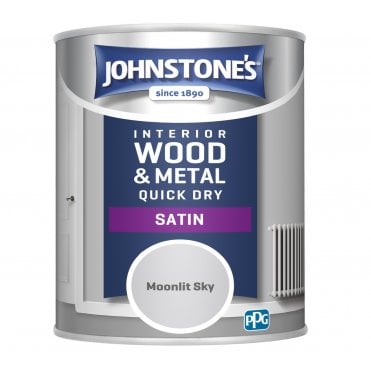 Moonlit Sky Quick Dry Satin - Johnstones Interior Wood & Metal Paint