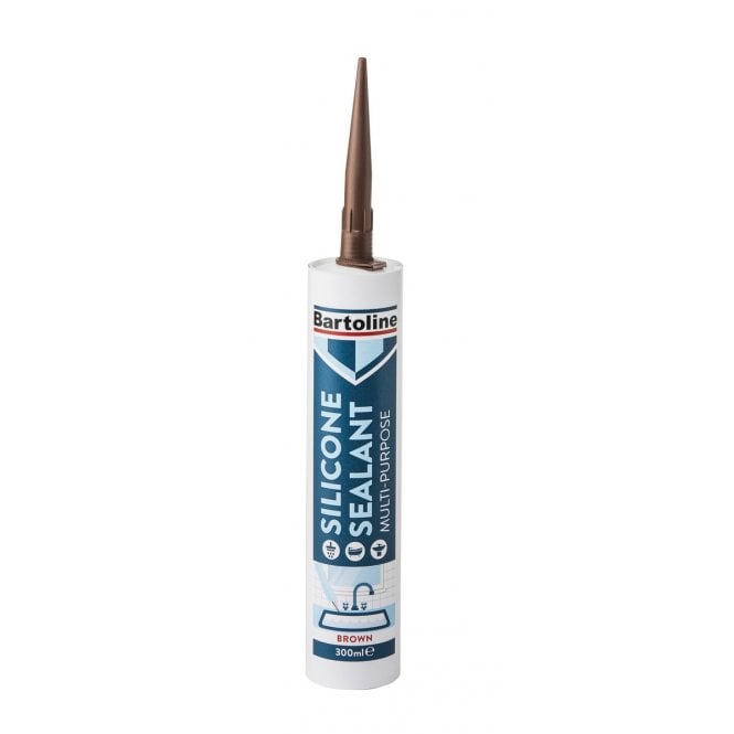 Multi-Purpose Silicone 300ml Cartridge - Brown