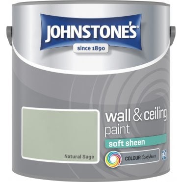 Natural Sage Soft Sheen Johnstones Paint Can