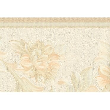 Neapolis 3 Silk Acanthus Scroll Lemon 10 Metre Border by Galerie 00302