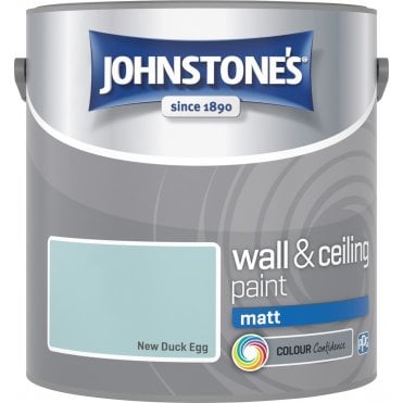 New Duck Egg Matt Johnstones Paint Can