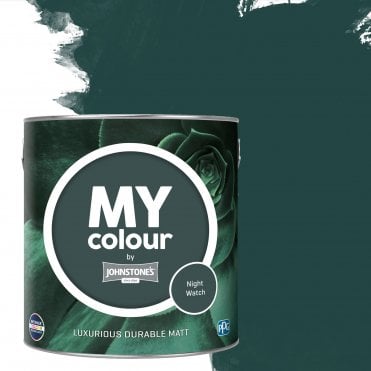 MY Colour | Night Watch Durable Matt Emulstion Paint 2.5L Colour | Johnstone's Paint from PPG