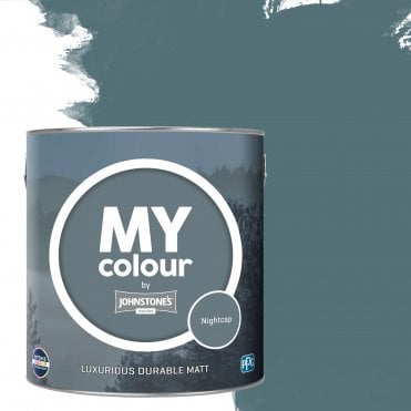 MY Colour | Nightcap Durable Matt Emulstion Paint 2.5L Colour | Johnstone's Paint from PPG