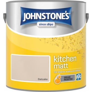 Oatcake Matt Emulsion - Johnstones Kitchen Matt Wall and Ceiling Paint