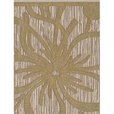 Only Border Glitter Bloom Gold Self Adhesive Border by AS Creation 3466-98