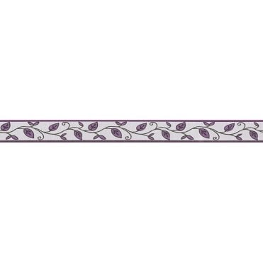 Only Borders Leaf Trail Purple Self Adhesive Narrow Border by AS Creation 2622-26