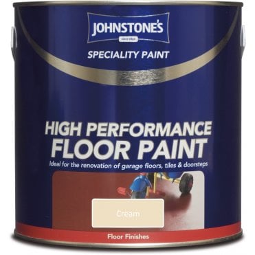 Paint For Garage Floors Cream - Johnstone's Speciality Paint