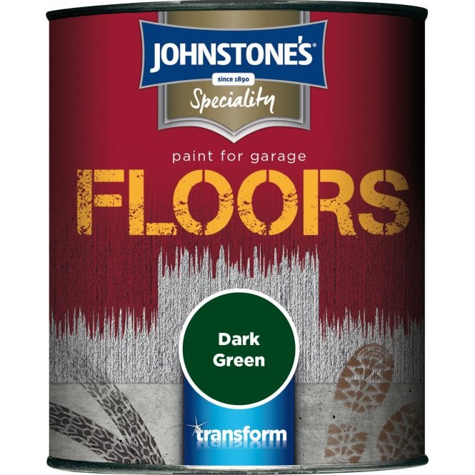 Paint For Garage Floors Dark Green - Johnstone's Speciality Paint
