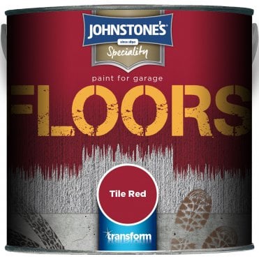 Paint For Garage Floors Tile Red - Johnstone's Speciality Paint