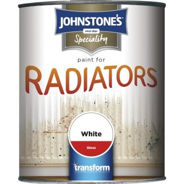 Paint For Radiators Gloss White - Johnstone's Speciality Paint