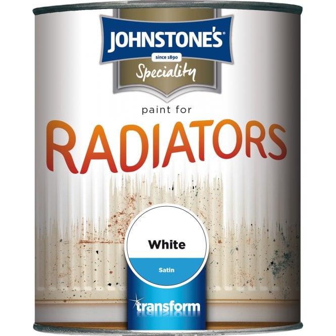 Paint For Radiators Satin White - Johnstone's Speciality Paint