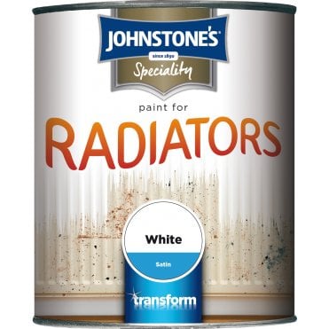 Paint For Radiators Satin White - Johnstone's Speciality Paint
