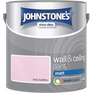 Pink Cadillac Matt Emulsion - Johnstones Wall and Ceiling Paint
