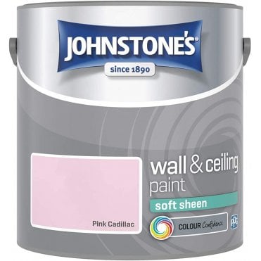 Pink Cadillac Soft Sheen Emulsion - Johnstones Wall and Ceiling Paint