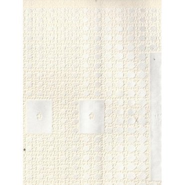 Pixel Cream Textured Border By Crown 42936