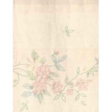 Pretty Floral Cream / Pink 10 Metre Border By Primrose 702 Return to Products Edit Product
