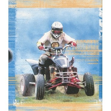Quad Bike Racers Multicolour Border by AS Creation 6023-12