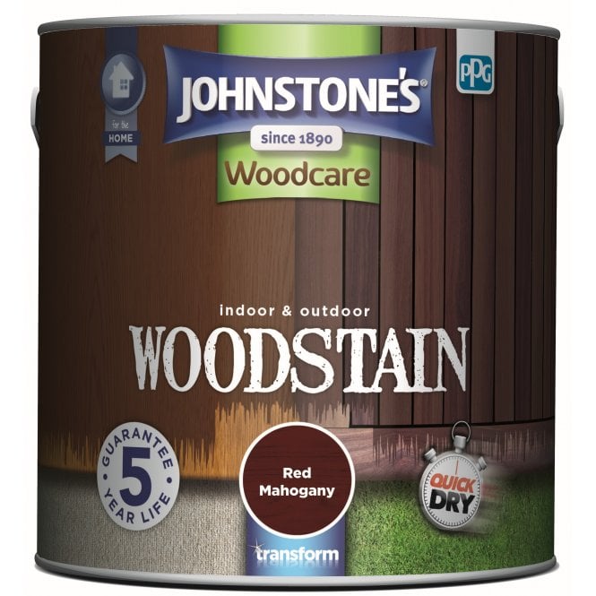 Red Mahogany Satin - Johnstone's Indoor & Outdoor Woodstain