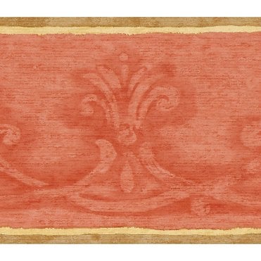 Regal Stencil Terracotta / Orange Border by Shand Kydd 60189