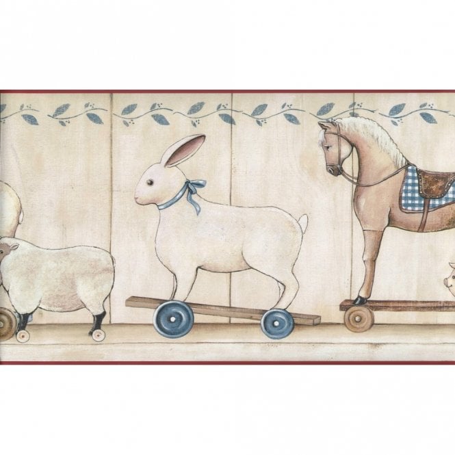 Rocking Horse And Friends Border Imperial DC3282B