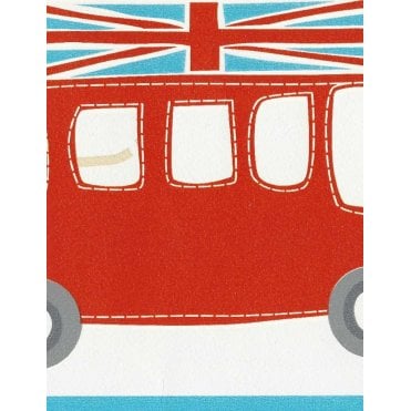 Rush Hour Multi Coloured Border by Decorline DLB07538