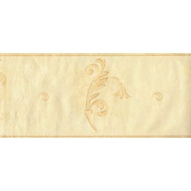 SAMPLE - Acanthus Yellow Border By Novo 21110