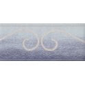 SAMPLE - Callisto Ombre Scroll Purple Border by Ideco 23101