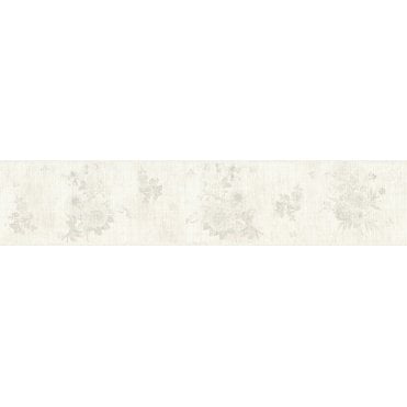 SAMPLE - Djooz Shabby Chic Grey Floral Border AS Creation 35876-4