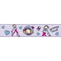 SAMPLE - Groovy Chick Lilac Border by Bang on the Door