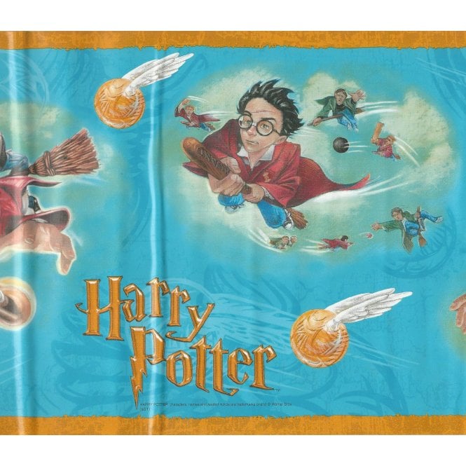 SAMPLE - Harry Potter Golden Snitch Self Adhesive Border 19-305
