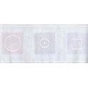 SAMPLE - Network Square Lilac Border by Crown 42998