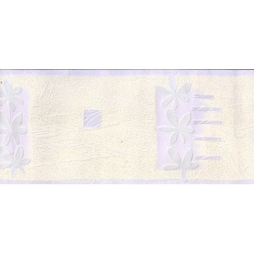 SAMPLE - Olivia Daisy Lilac / Cream Border By Graham & Brown 94048