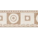 SAMPLE - Only Borders Circle Square Beige / Cream Border by AS Creation 5435-78