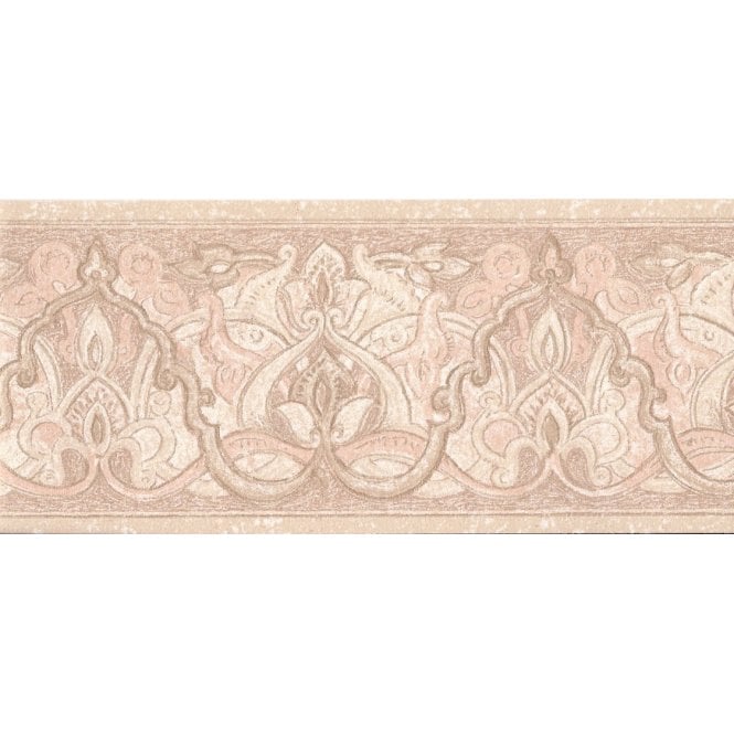 SAMPLE - Pizarro Beige 10 Metre Border by Coloroll 210726