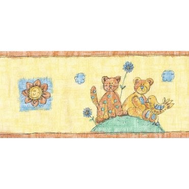 SAMPLE - Playaway Lemon Border by Wilson Wilcox 1439/38