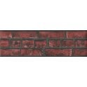 SAMPLE - Red Brick Effect Wallpaper Border by P+S International 05233-20