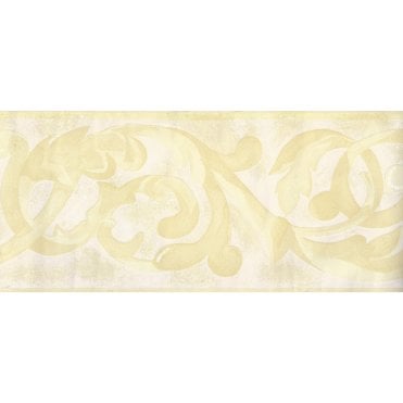 SAMPLE - Scroll Yellow Border by Crown 21560