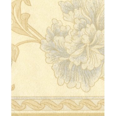 Savoir Flower Cream 8 Metre Border by Coloroll 209072