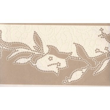 Schoner Wohnen Leaf Trail Beige Border by AS Creation 1142-28