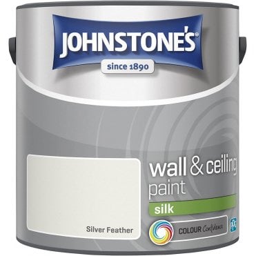 Silver Feather Silk Emulsion - Johnstones Wall and Ceiling Paint