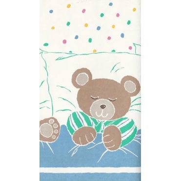 Sleeping Teddy Bears 10 Metre Border by Storeys 149469