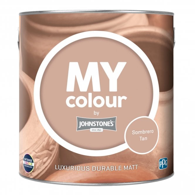 Sombrero Tan Durable Matt Emulsion - MY Colour by Johnstones Paint