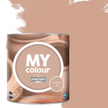 MY Colour | Sombrero Tan Durable Matt Emulstion Paint 2.5L Colour | Johnstone's Paint from PPG