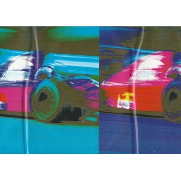 Speed Racing Digital Print Self Adhesive Wide Border by Crown 72134