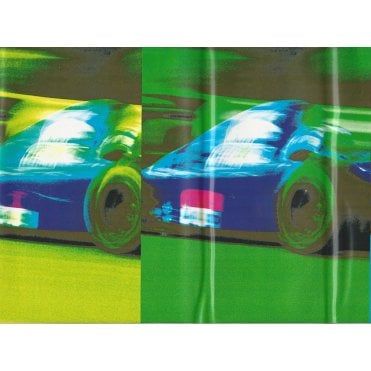 Speed Racing Digital Print Self Adhesive Wide Border by Crown 72134