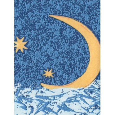 Stars & Moons Glow In The Dark Textured Border 9116-12