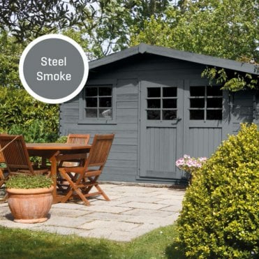 Steel Smoke Garden Colours Paint - Johnstone's Woodcare