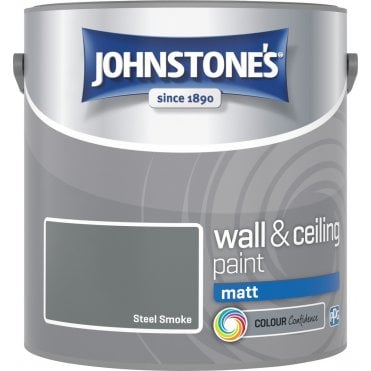 Steel Smoke Matt Johnstones Paint Can