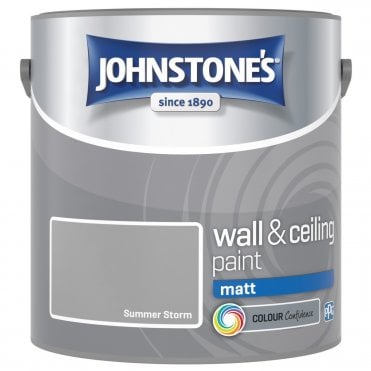 Summer Storm Matt Emulsion - Johnstones Wall and Ceiling Paint
